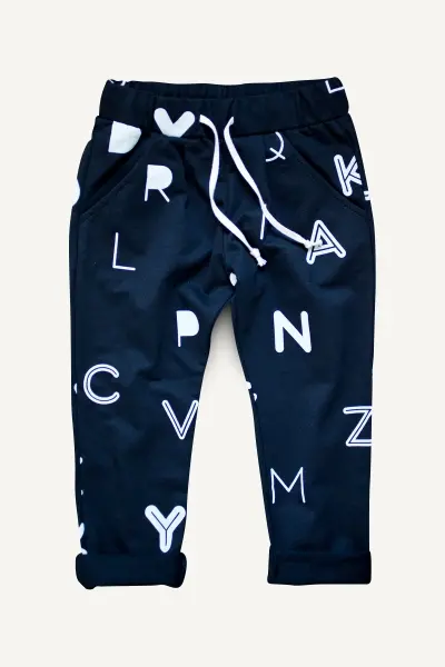 letters trousers and tracksuit